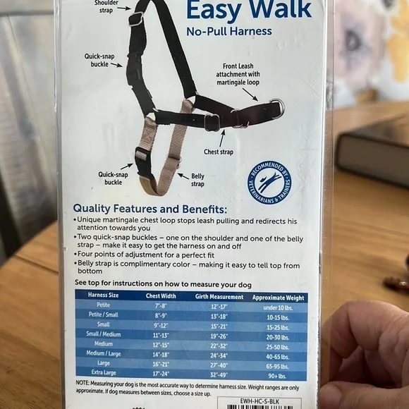 Pet safe no pull harness for small dogs - Picture 3 of 6